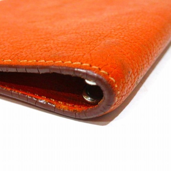 HERMES Agenda GM F Engraved Brand Accessory Notebook Cover Unisex - Picture 3 of 9